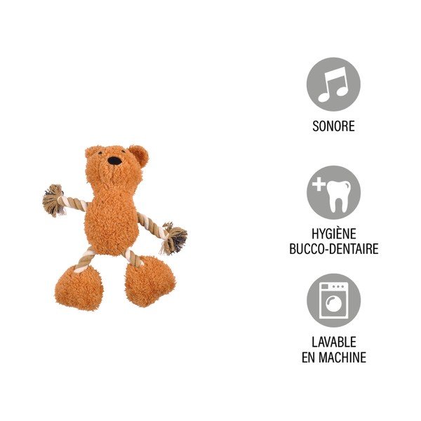 Играчка за куче Bear – Love Story-image-3