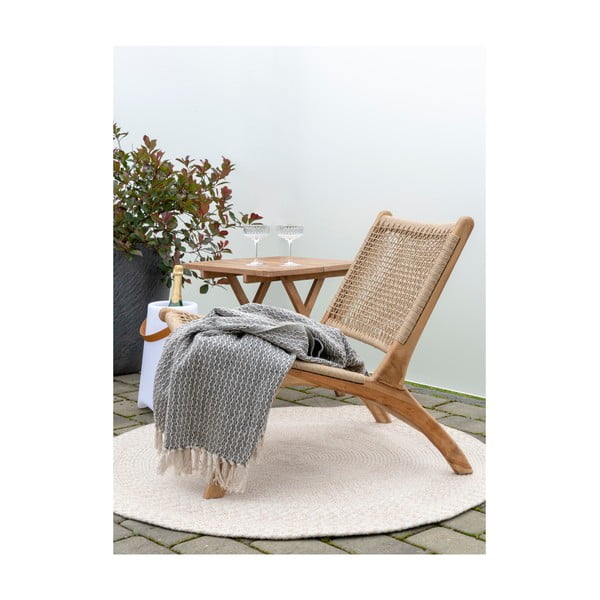 Бежов килим , ø 120 cm Menorca - House Nordic-image-3