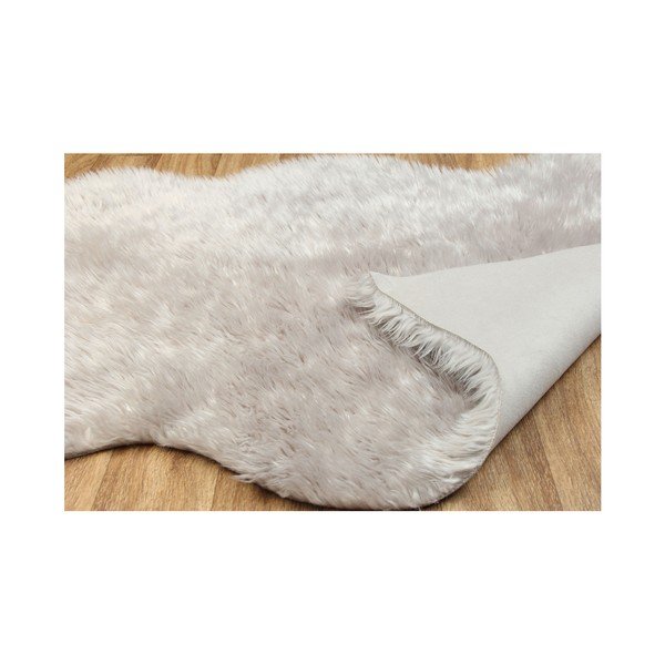 Šedý koberec z umělé kožešiny Tekli, 70 x 100 cm-image-1