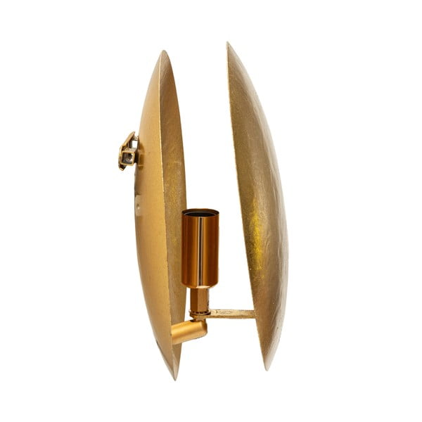 Стенна лампа в златист цвят Goldy Round – Mauro Ferretti-image-3