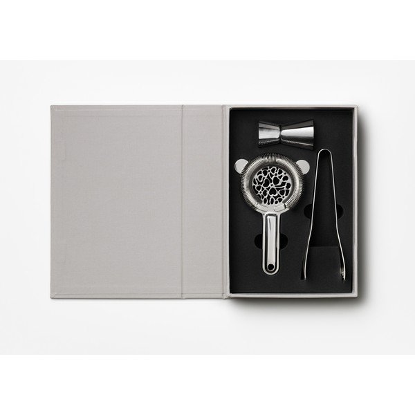 Стоманен комплект за приготвяне на коктейли The Essentials - Cocktail Tools – Printworks-image-2