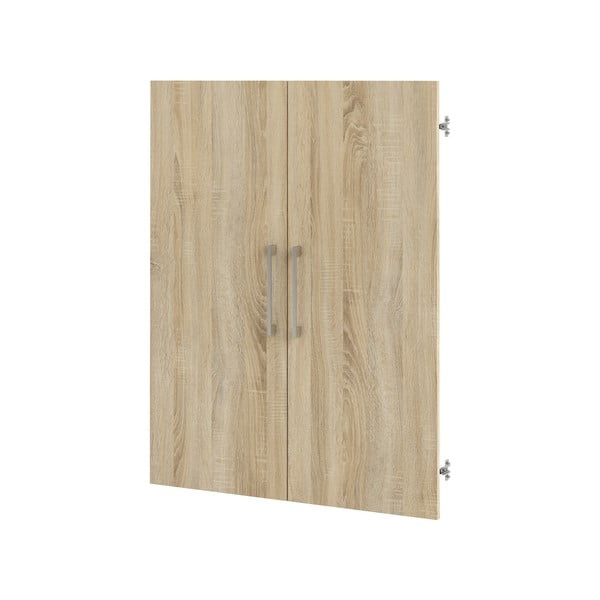 Компонент - врата от дъбов декор в естествен цвят 84x105 cm Prima – Tvilum
