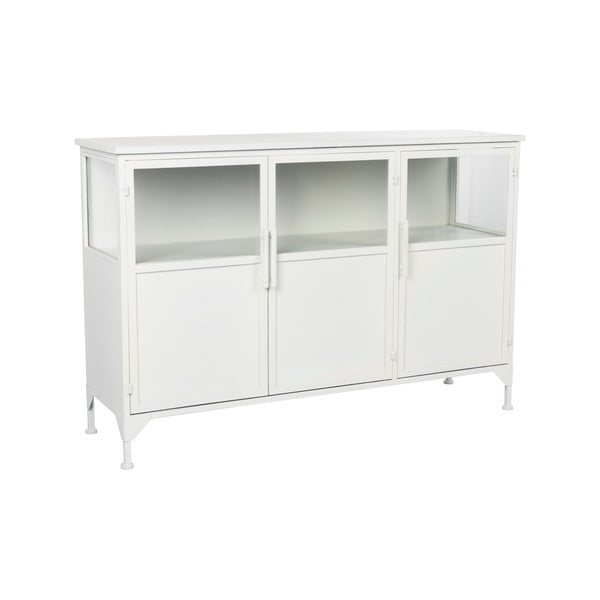 Бял метален шкаф 35x80 cm Miya - White Label-image-2