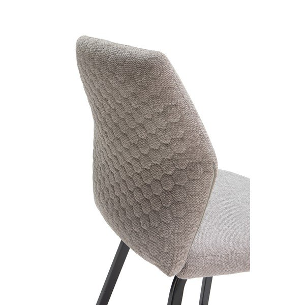 Светлосиви бар столове в комплект от 4 броя 65 см Bei - Marckeric-image-4