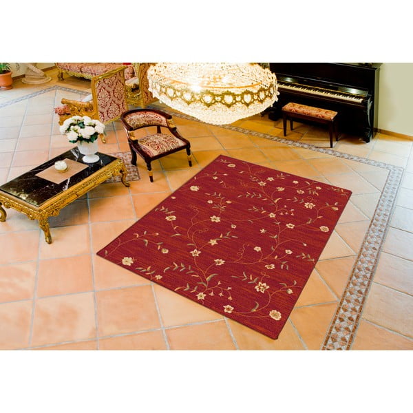 Червен килим Мадрас, 80 x 150 cm - Universal