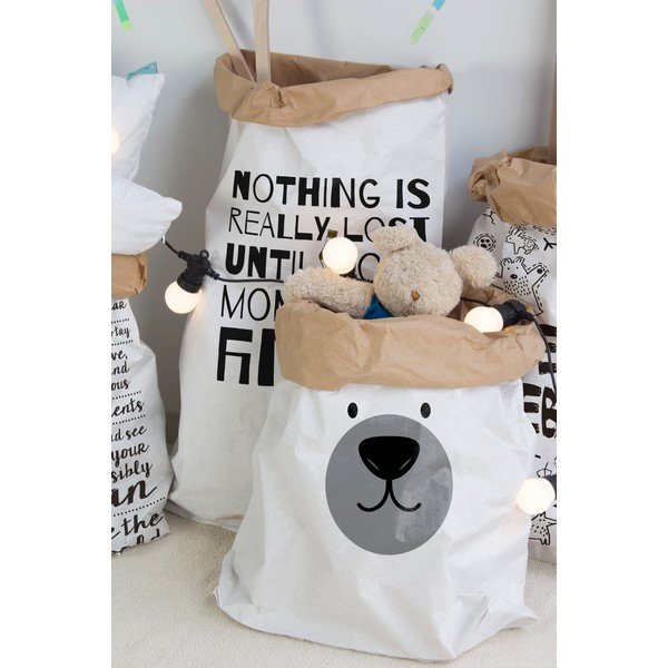 Мечка от хартиена торба - Little Nice Things-image-3