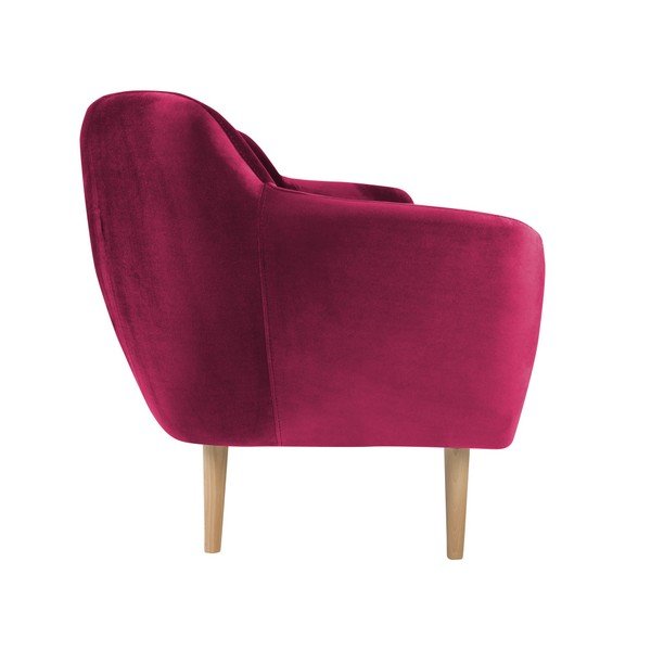 Růžová dvoumístná pohovka Mazzini Sofas Benito-image-2