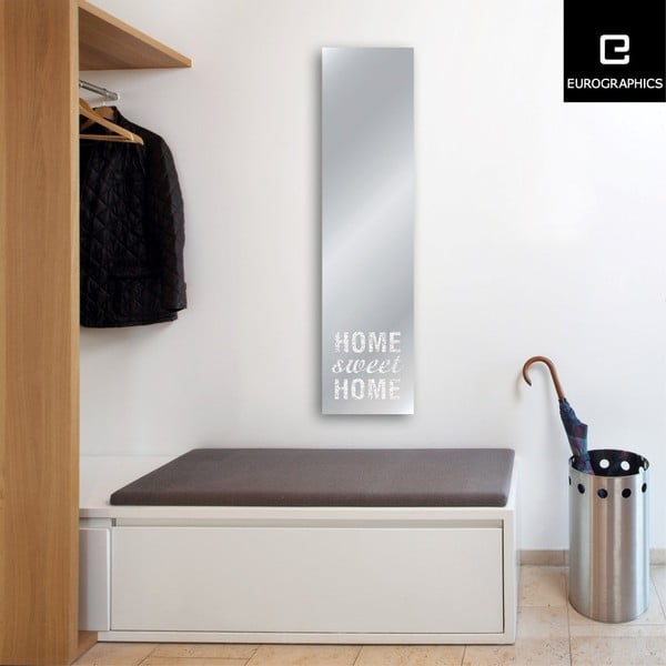 Zrcadlo Eurographics Home Sweet Home, 30 x 120 cm
