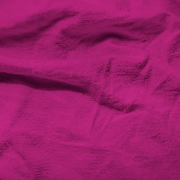 Elastické prostěradlo Hoeslaken 80-100x200 cm, sytě růžové