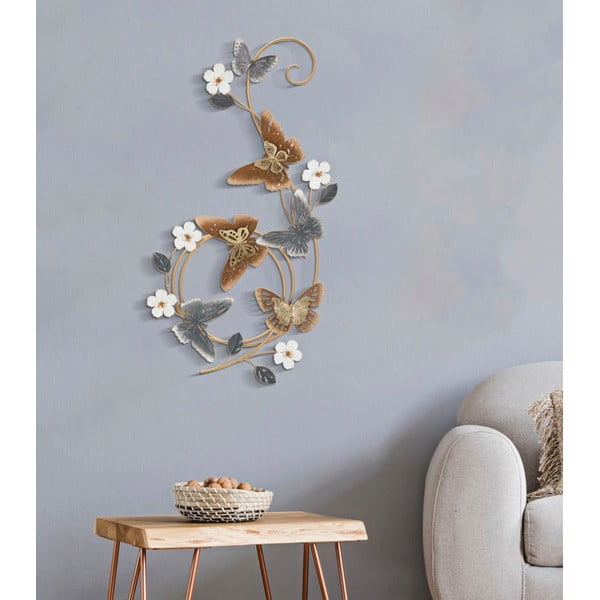 Метална декорация за стена 45x88 cm Delis – Mauro Ferretti-image-1