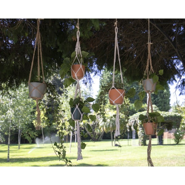 Текстилна закачалка за саксия ø 13 cm (височина 100 cm) Macramé – Artevasi-image-3
