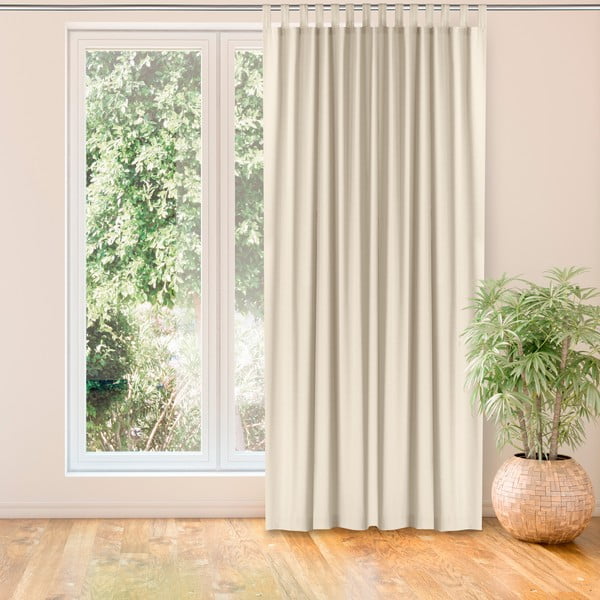 Завеса в кремав цвят 220x245 cm Carmena - Homede-image-1