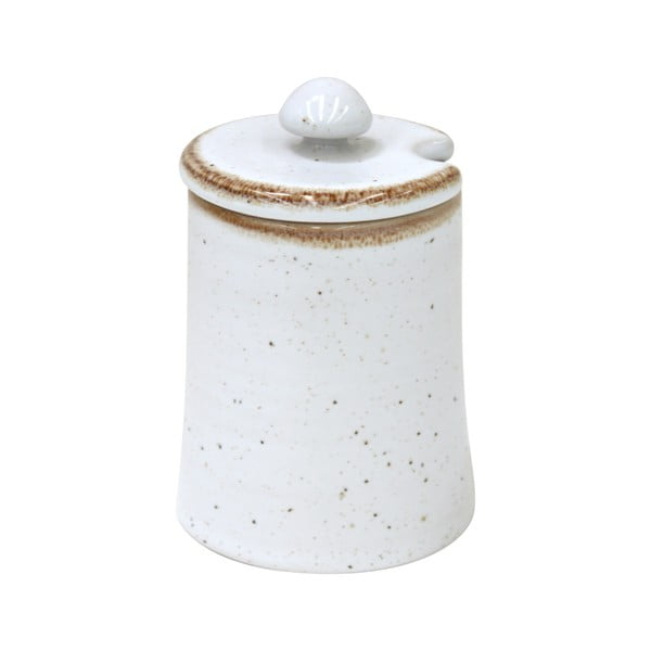 Бял керамичен буркан Sardegna, 150 ml - Casafina