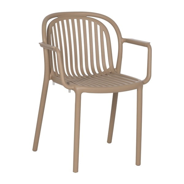 Бежов пластмасов трапезен стол Alia – Ixia