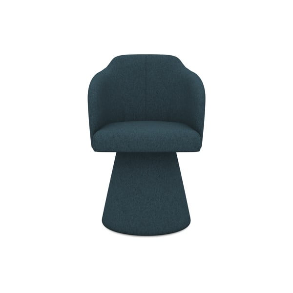 Тапициран трапезен стол в петролен цвят Kanoa – Makamii-image-1