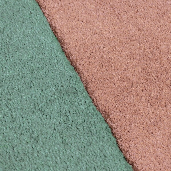 Син ръчно изработен вълнен килим 120x180 cm Lozenge Bright Multi – Flair Rugs-image-4