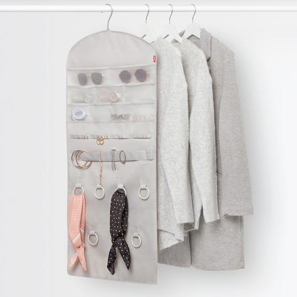 Висящ пластмасов органайзер за гардероб - Rayen-image-1