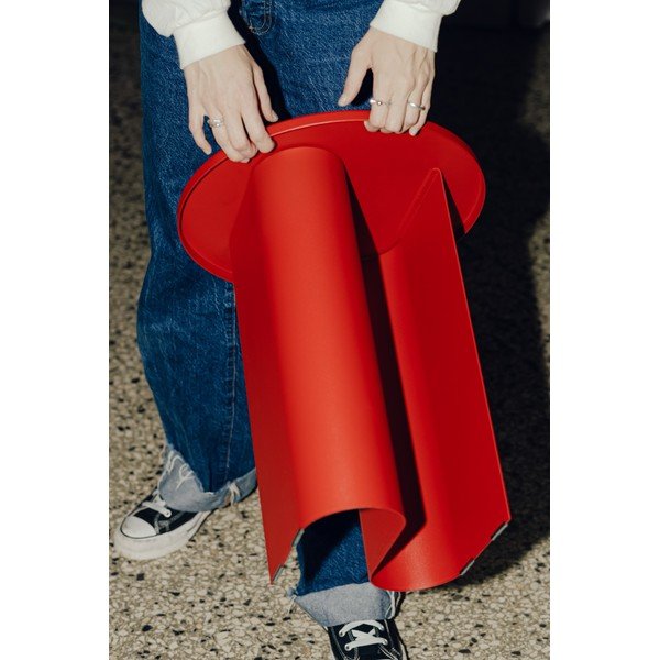 Метална кръгла странична масичка ø 35 cm Sato – noo.ma-image-4