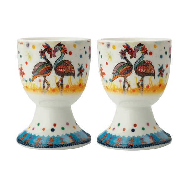 Комплект от 2 порцеланови чаши за яйца Flamboyant - Maxwell & Williams
