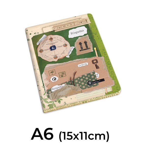 Тетрадки в комплект от 2 бр. 192 страници A6 Rispetto – Kartos-image-2