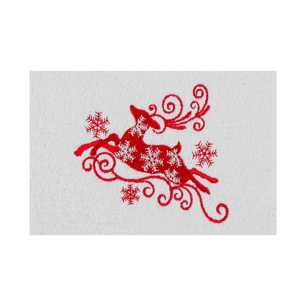 Osuška Christmas White Red, 30 x 50 cm-image-2