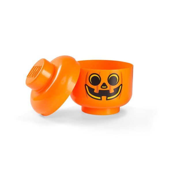 Оранжева кутия за съхранение Pumpkin Head L - LEGO®-image-2
