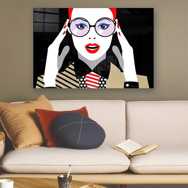 Картина върху стъкло 70x50 cm - Wallity-image-1