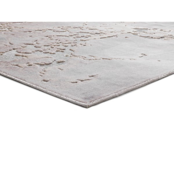 Сиво-бежов килим от вискоза Margot Marble, 140 x 200 cm - Universal-image-2