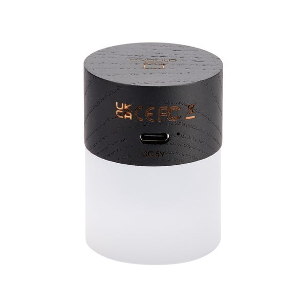 Черна светлинна декорация с USB ø 4,5 cm Lemelia – Gingko-image-4