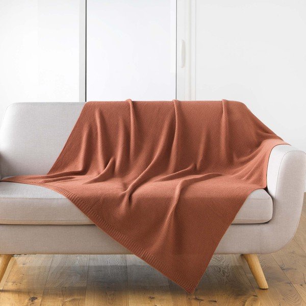 Плетено одеяло 125x150 cm Tricotine – douceur d'intérieur-image-1