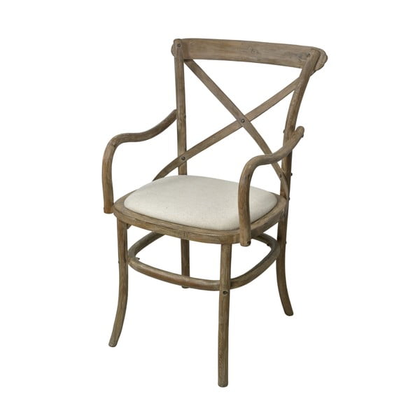 Jídelní židle z topolového dřeva s područkami Livin Hill Limena