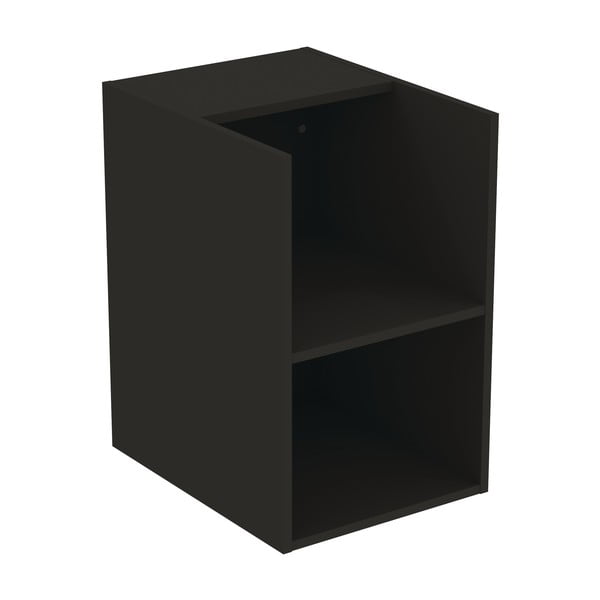 Антрацитен нисък стенен шкаф за баня 40x63 cm i.Life B – Ideal Standard-image-1