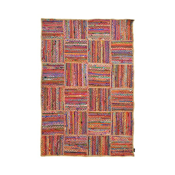 Ръчно тъкан килим от юта Milly, 120 x 180 cm - Bakero