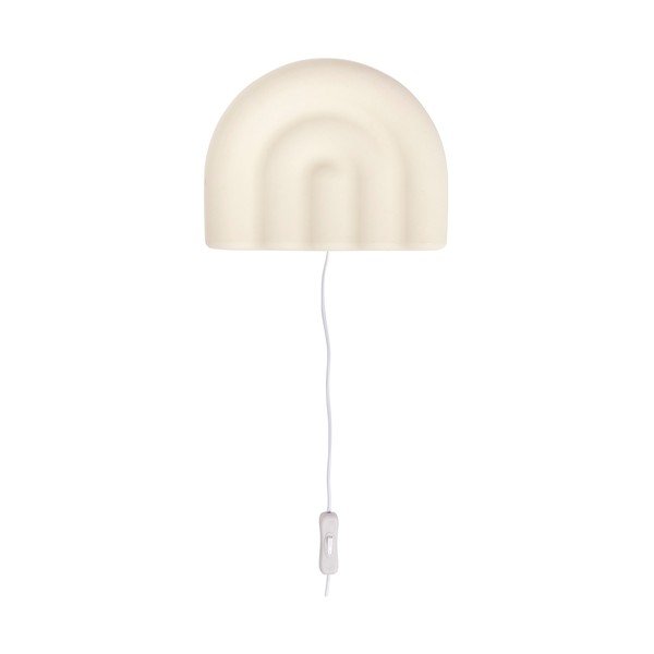 Кремава LED детска лампа за стена Rainbow – OYOY Mini