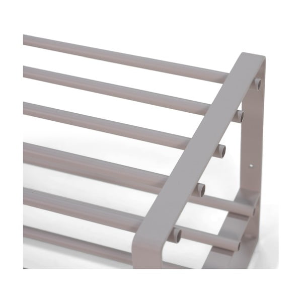 Кафяво-сива метална стойка за обувки 70x29x27 cm Rex – Spinder Design-image-4