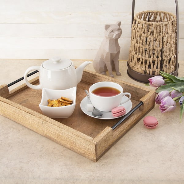 Дървена тава 30x40,5 cm Mango – Orion-image-1