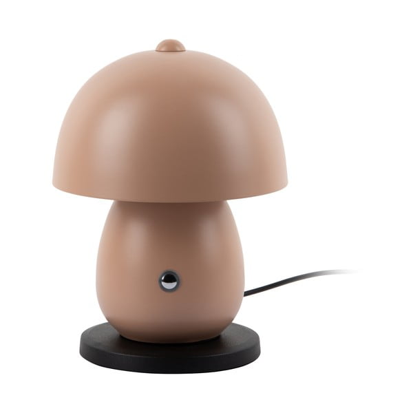 Светлокафява LED настолна лампа с метален абажур (височина 18 cm) Mono LED – Leitmotiv