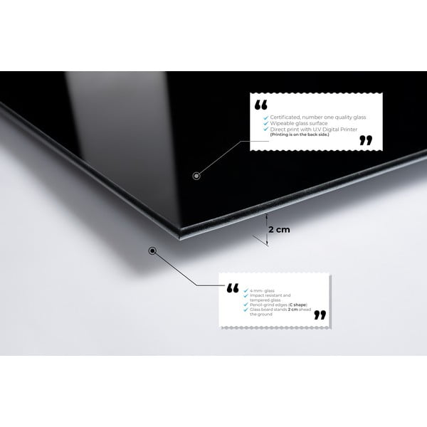 Картина върху стъкло 100x70 cm Marble - Wallity-image-4