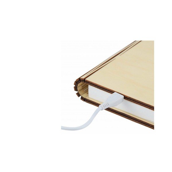 Светлинна декорация с USB в естествен цвят Booklight – Gingko-image-4