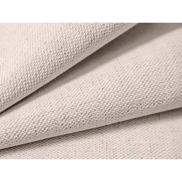 Кремаво двойно тапицирано легло с място за съхранение с включена подматрачна рамка 200x200 cm Lupine – Micadoni -image-4