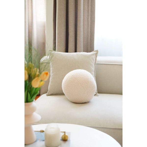 Декоративна възглавница от букле ø 20 cm Top – Mioli Decor-image-3
