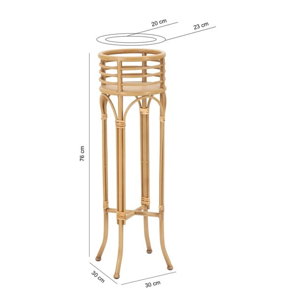 Метална стойка за цветя ø 23 cm (височина 76 cm) Panama – Mauro Ferretti-image-2