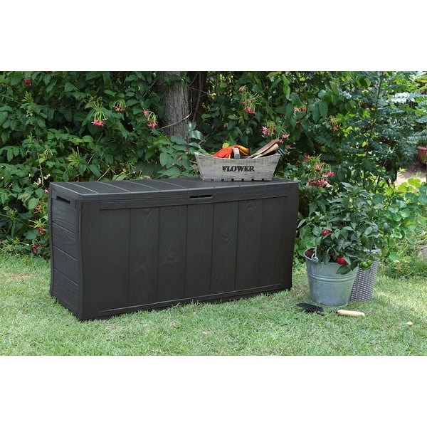 Тъмносива градинска кутия за съхранение Sherwood – Keter-image-3