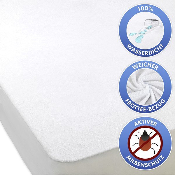 Водоустойчив антиалергичен протектор за матрак 100x200 cm - Maximex-image-2