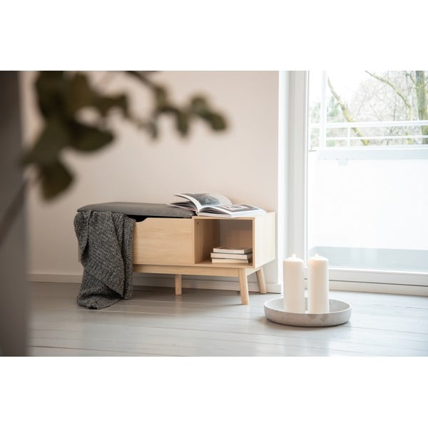 Шкаф за обувки с пейка Edda - Wenko-image-2