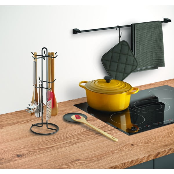 Стелаж за кухненски прибори от неръждаема стомана Lava - Metaltex-image-1