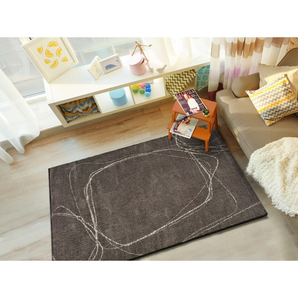 Сив килим Moana Treo, 60 x 110 cm - Universal-image-1