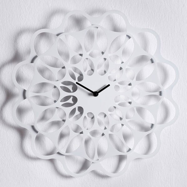 Designové hodiny White, 40 cm