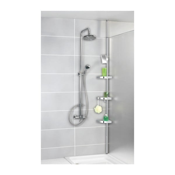 Телескопичен стенен рафт Premium за баня - Wenko-image-1