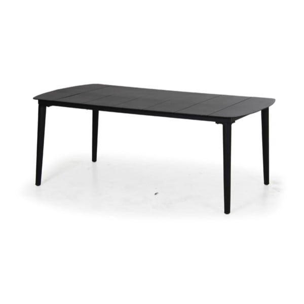 Černý zahradní stolek Brafab Grandby, 135 x 70 cm